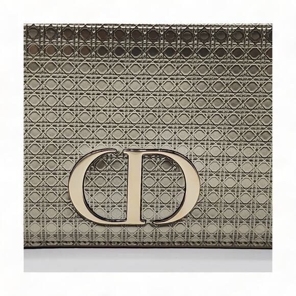 Dior Micro-Cannage 30 Montaigne Convertible Bag - Leather - Gold $3800 - Picture 11 of 11